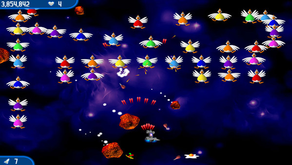 скриншот Chicken Invaders 2 3
