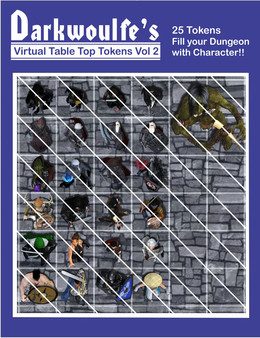 Fantasy Grounds - Top-Down Tokens - Darkwoulfe's Token Pack Vol 2 for steam Fantasy Grounds - Top-Down Tokens - Darkwoulfe's Token Pack Vol 2 for steam