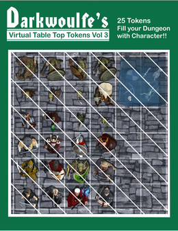 Fantasy Grounds - Top-Down Tokens - Darkwoulfe's Token Pack Vol 3 for steam Fantasy Grounds - Top-Down Tokens - Darkwoulfe's Token Pack Vol 3 for steam