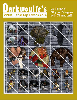 Fantasy Grounds - Top-Down Tokens - Darkwoulfe's Token Pack Vol 4 for steam Fantasy Grounds - Top-Down Tokens - Darkwoulfe's Token Pack Vol 4 for steam