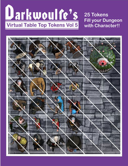 Fantasy Grounds - Top-Down Tokens - Darkwoulfe's Token Pack Vol 5 for steam Fantasy Grounds - Top-Down Tokens - Darkwoulfe's Token Pack Vol 5 for steam