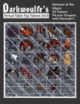 скриншот Fantasy Grounds - Top-Down Tokens - Darkwoulfe's Token Pack Vol 6 0