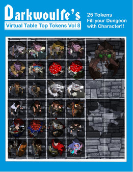 Fantasy Grounds - Top-Down Tokens - Darkwoulfe's Token Pack Vol 8 for steam Fantasy Grounds - Top-Down Tokens - Darkwoulfe's Token Pack Vol 8 for steam