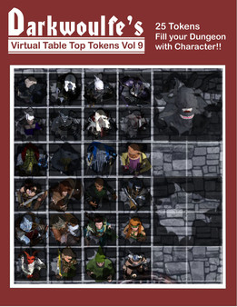 Fantasy Grounds - Top-Down Tokens - Darkwoulfe's Token Pack Vol 9 for steam Fantasy Grounds - Top-Down Tokens - Darkwoulfe's Token Pack Vol 9 for steam