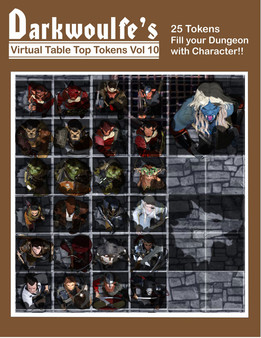 Fantasy Grounds - Top-Down Tokens - Darkwoulfe's Token Pack Vol 10 for steam Fantasy Grounds - Top-Down Tokens - Darkwoulfe's Token Pack Vol 10 for steam