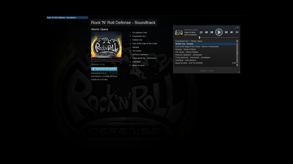 Rock 'N' Roll Defense: Soundtrack