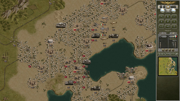 скриншот Panzer Corps: U.S. Corps '42 0