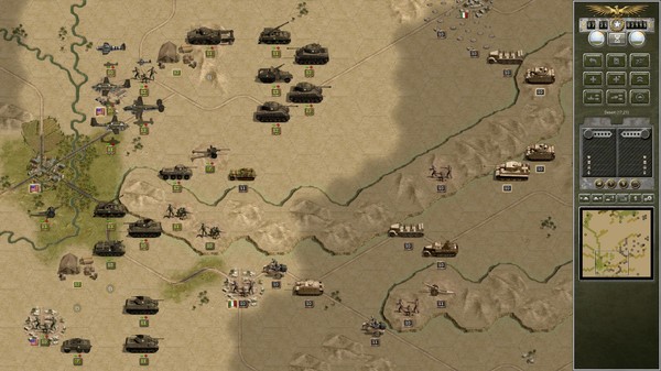 скриншот Panzer Corps: U.S. Corps '42 2