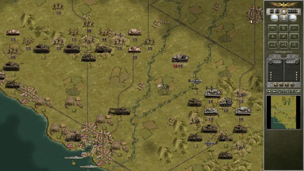 скриншот Panzer Corps: U.S. Corps '43 1