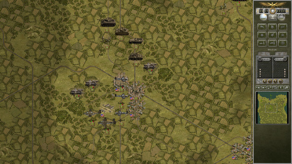 скриншот Panzer Corps: U.S. Corps '44-'45 2