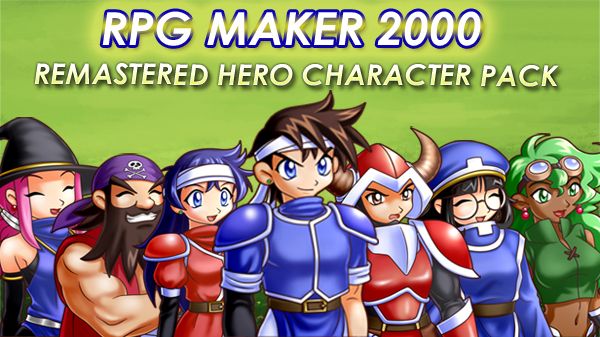 KHAiHOM.com - RPG Maker MV - Add-on Vol.2: RM2K Hero Character Pack