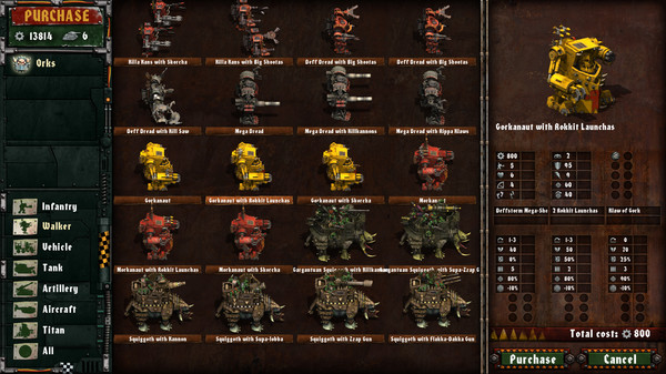 скриншот Warhammer 40,000 Armageddon: Da Orks 1