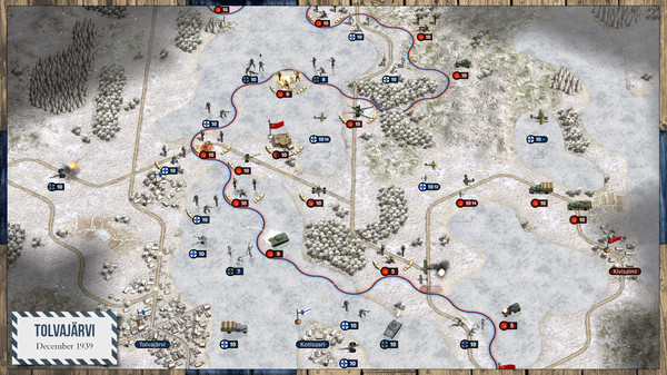 скриншот Order of Battle: Winter War 2
