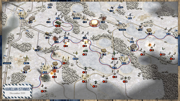 скриншот Order of Battle: Winter War 0