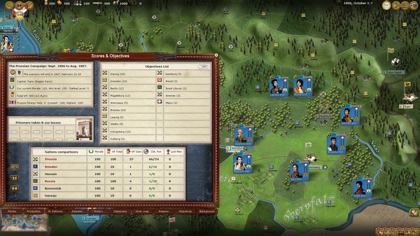 скриншот Wars of Napoleon 3