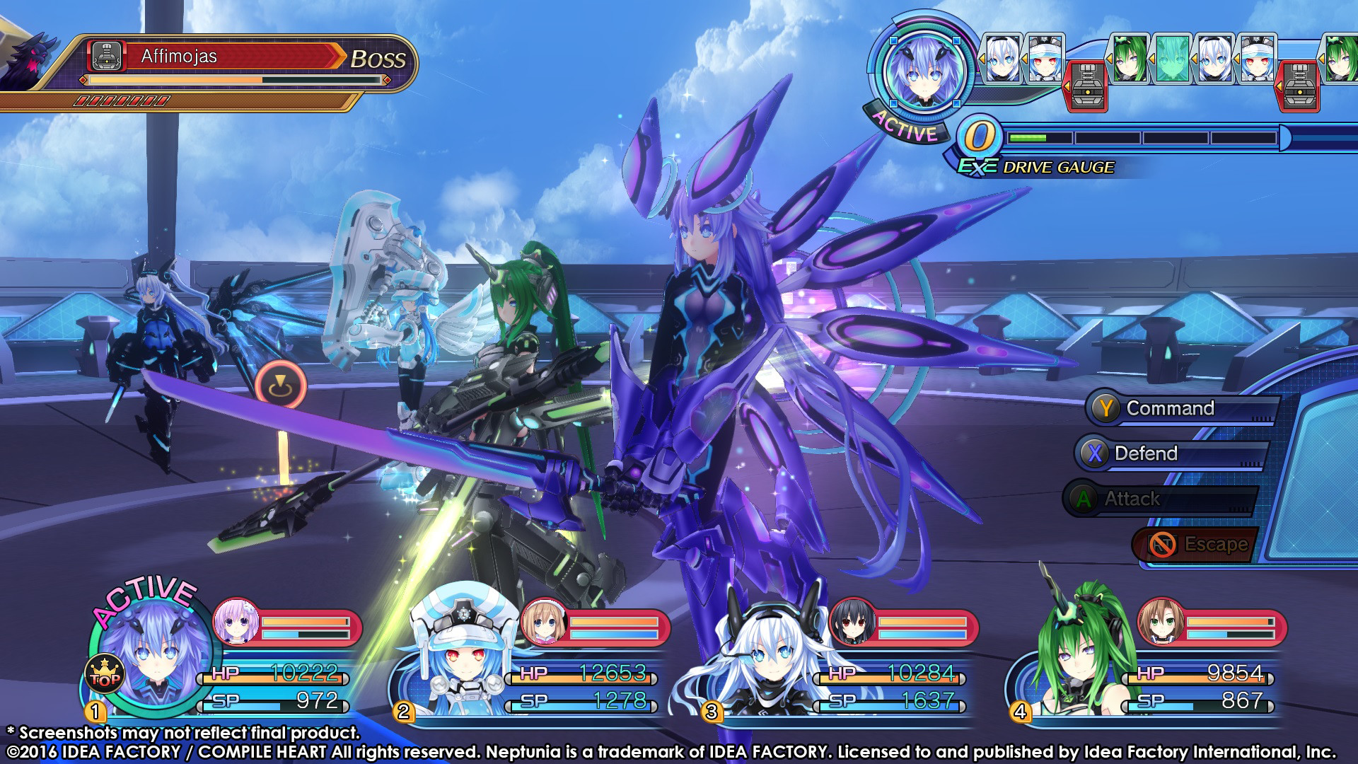 Find the best computers for Megadimension Neptunia VII