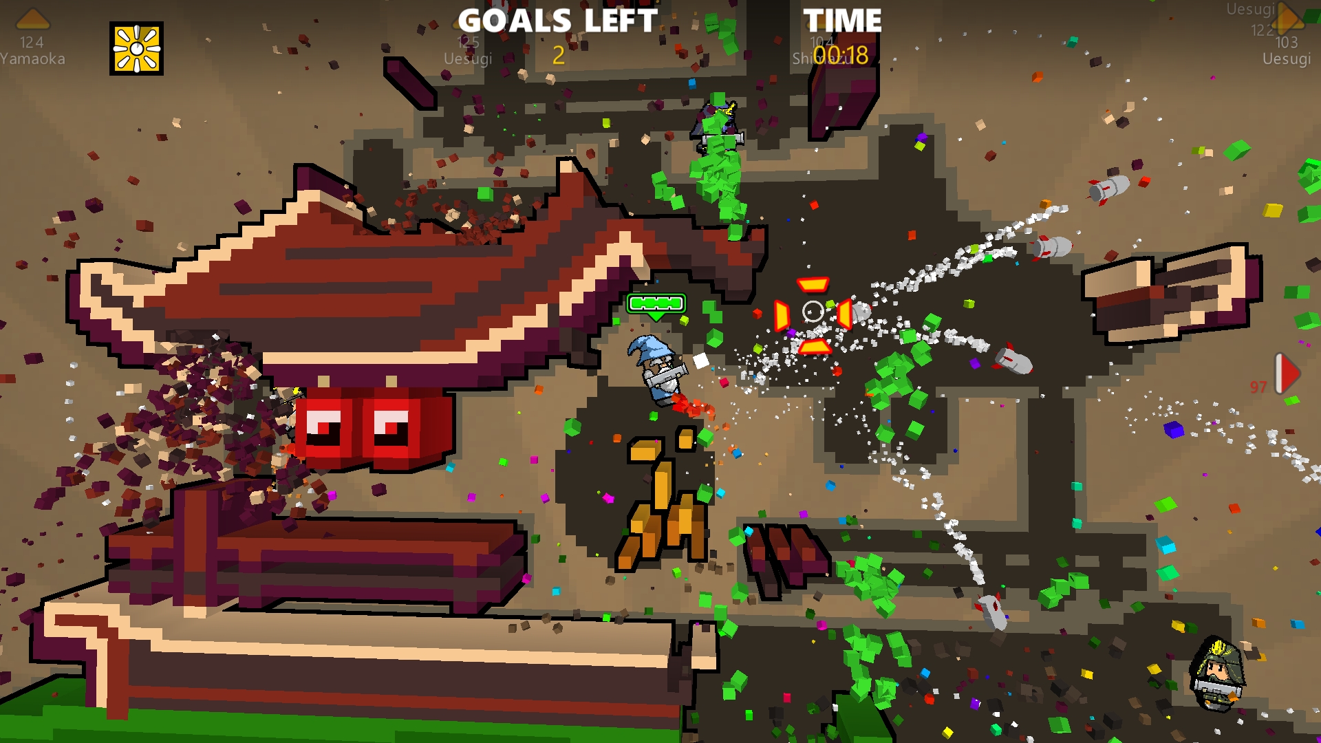 Rocket Riot: Playtime, scores and collections on Steam Backlog