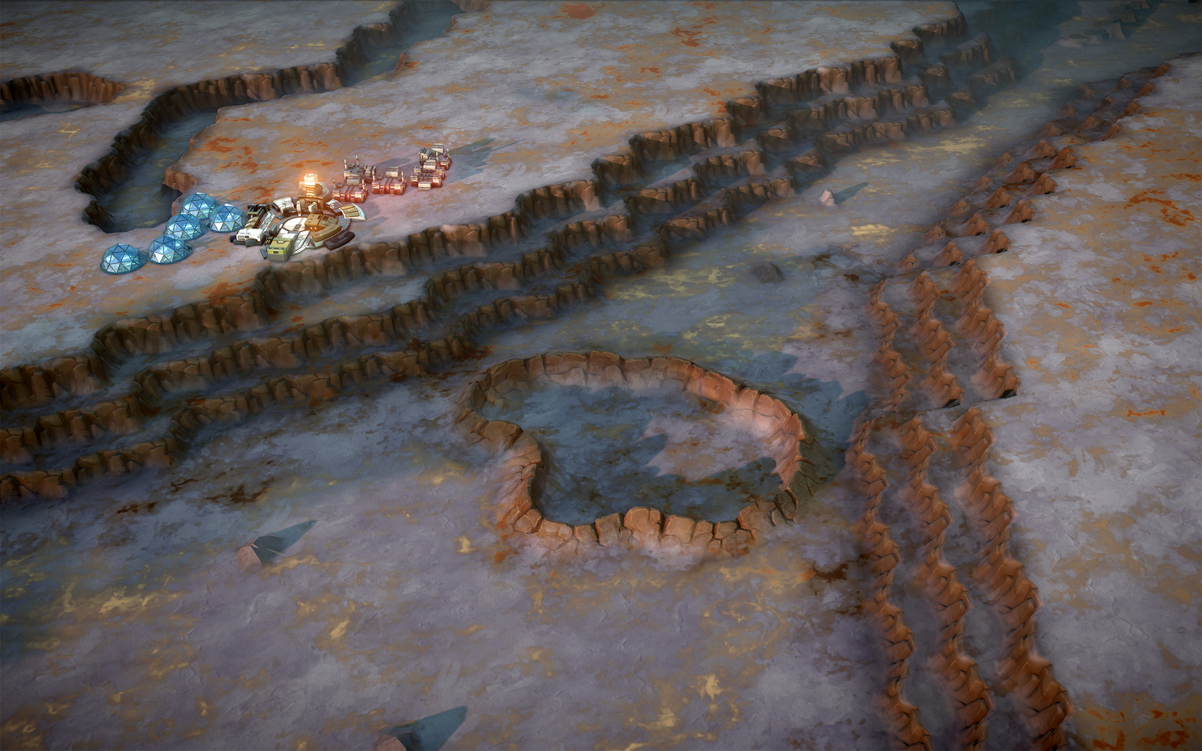 Offworld Trading Company - Real Mars Map Pack DLC Featured Screenshot #1