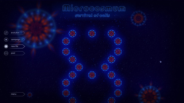 Microcosmum: survival of cells - Campaign  &quot;New life&quot;