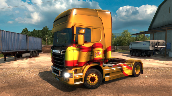 скриншот Euro Truck Simulator 2 - Spanish Paint Jobs Pack 2