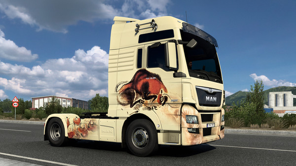скриншот Euro Truck Simulator 2 - Spanish Paint Jobs Pack 0