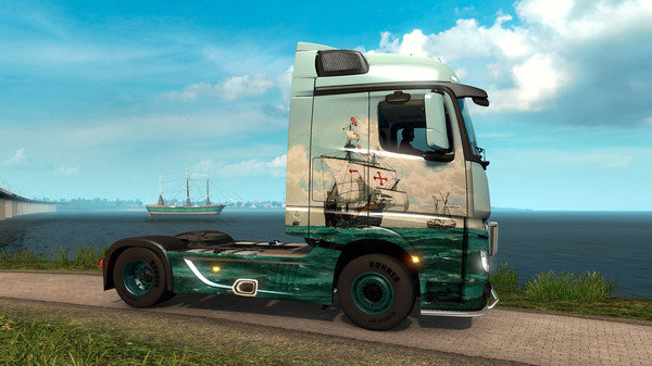 скриншот Euro Truck Simulator 2 - Spanish Paint Jobs Pack 4
