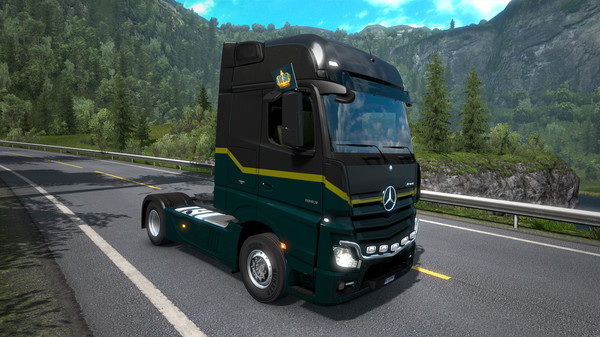Euro Truck Simulator 2 - National Window Flags