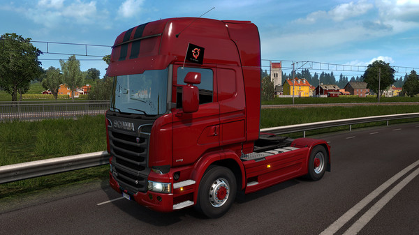 скриншот Euro Truck Simulator 2 - National Window Flags 0