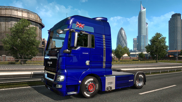 Euro Truck Simulator 2 - National Window Flags