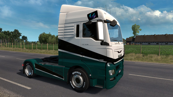 скриншот Euro Truck Simulator 2 - National Window Flags 2