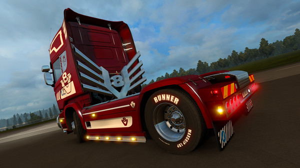 скриншот Euro Truck Simulator 2 - Mighty Griffin Tuning Pack 3