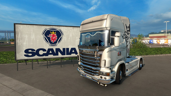 скриншот Euro Truck Simulator 2 - Mighty Griffin Tuning Pack 0