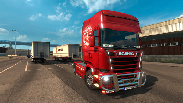 скриншот Euro Truck Simulator 2 - Mighty Griffin Tuning Pack 5