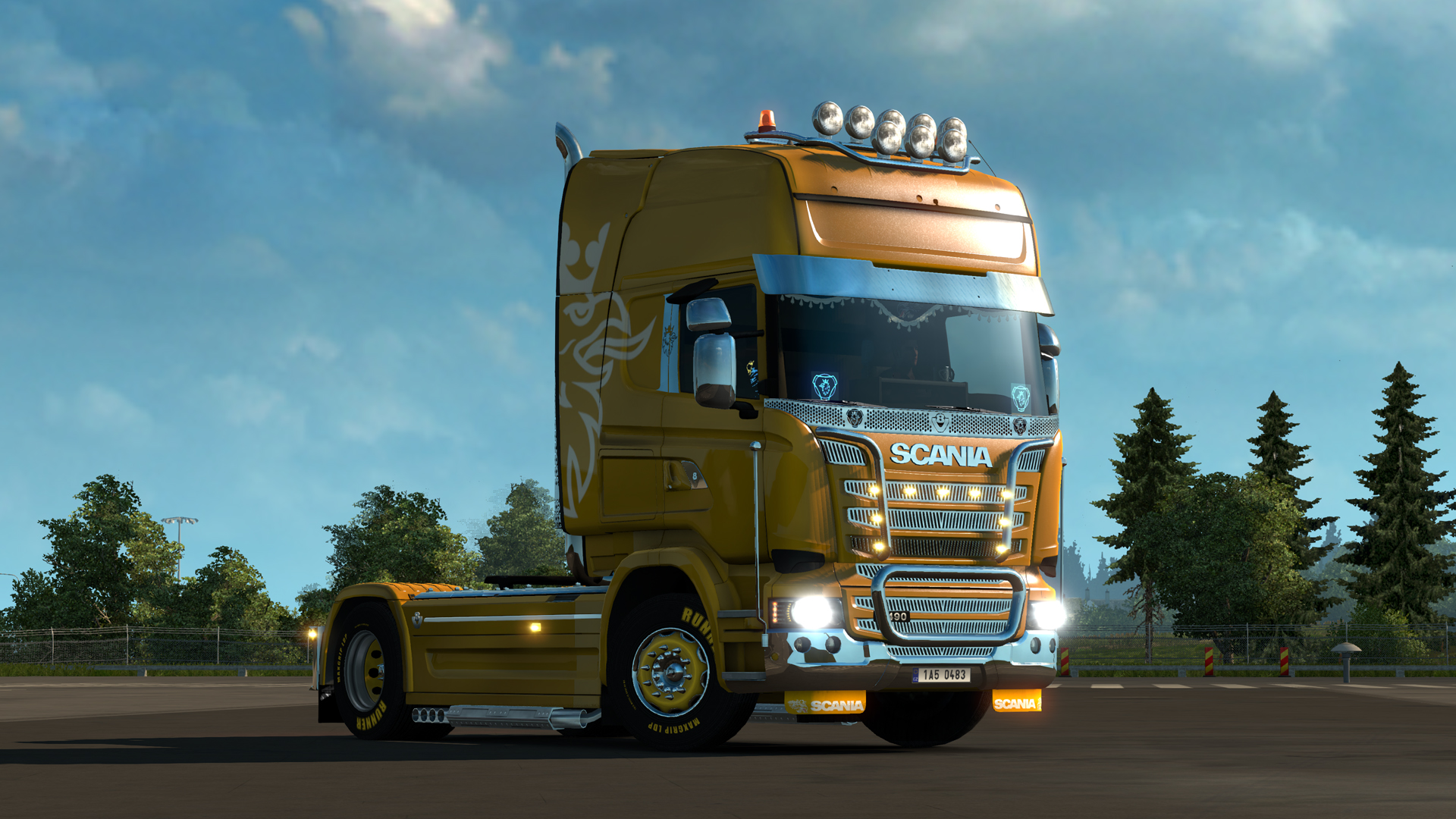 KHAiHOM.com - Euro Truck Simulator 2 - Mighty Griffin Tuning Pack.