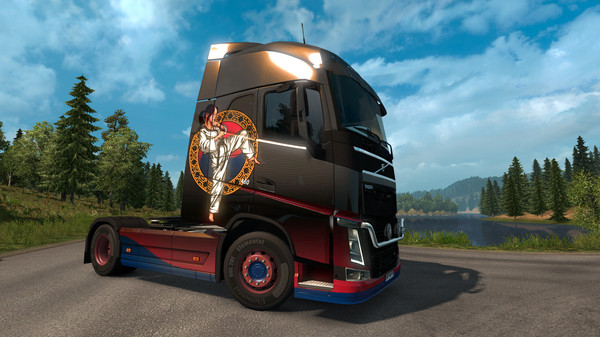 скриншот Euro Truck Simulator 2 - South Korean Paint Jobs Pack 2