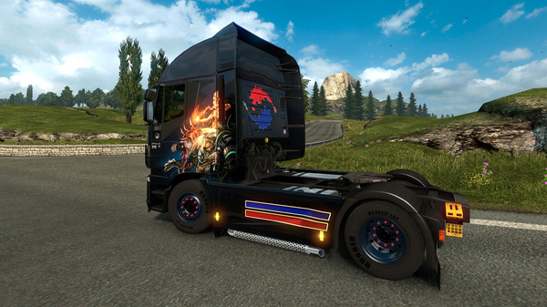 скриншот Euro Truck Simulator 2 - South Korean Paint Jobs Pack 3