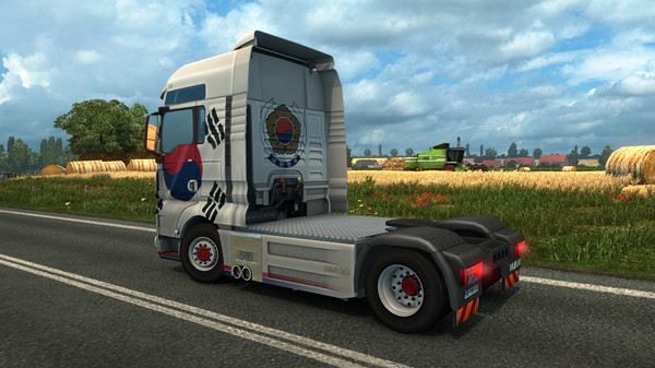 скриншот Euro Truck Simulator 2 - South Korean Paint Jobs Pack 1