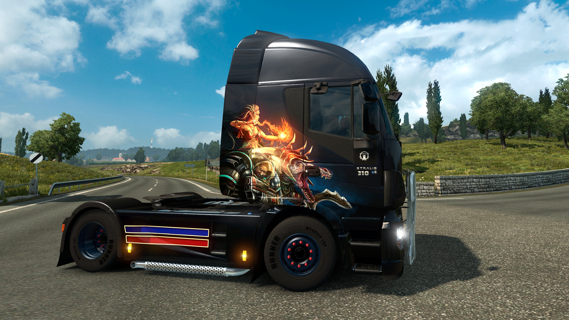 Euro Truck Simulator 2 - South Korean Paint Jobs Pack Featured Screenshot #1