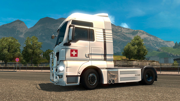 скриншот Euro Truck Simulator 2 - Swiss Paint Jobs Pack 3