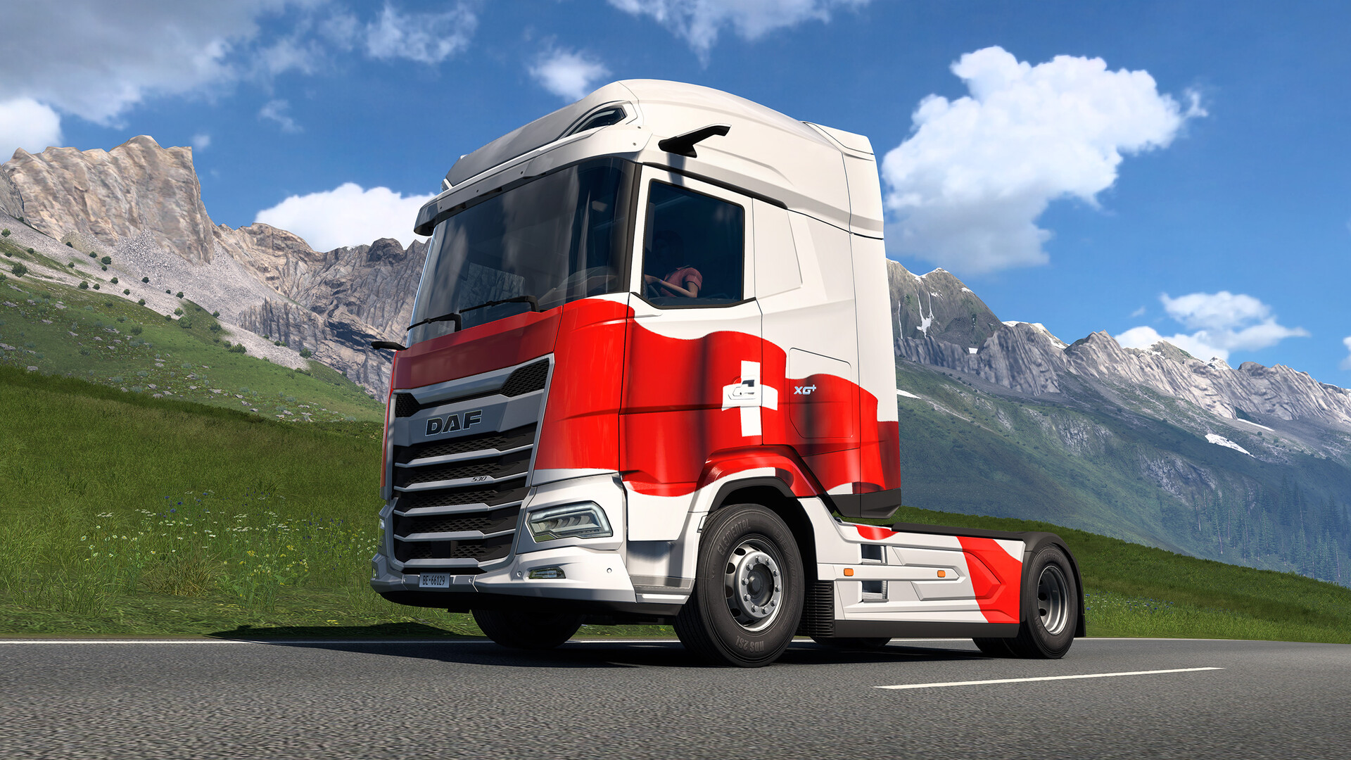 Euro Truck Simulator 2 - Swiss Paint Jobs Pack Featured Screenshot #1