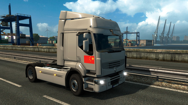 скриншот Euro Truck Simulator 2 - Chinese Paint Jobs Pack 3