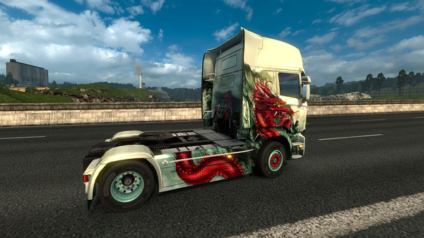 скриншот Euro Truck Simulator 2 - Chinese Paint Jobs Pack 4