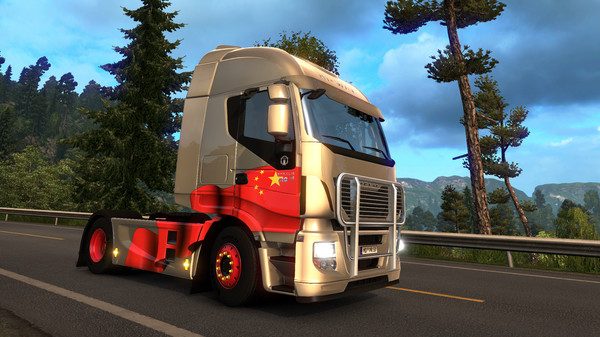 скриншот Euro Truck Simulator 2 - Chinese Paint Jobs Pack 0