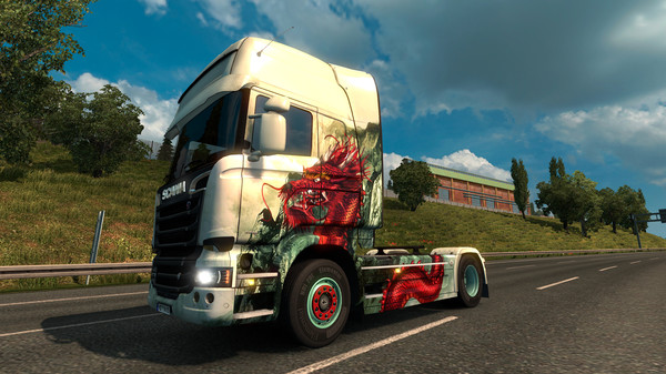 скриншот Euro Truck Simulator 2 - Chinese Paint Jobs Pack 1