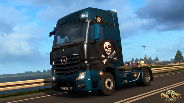 скриншот Euro Truck Simulator 2 - Pirate Paint Jobs Pack 0