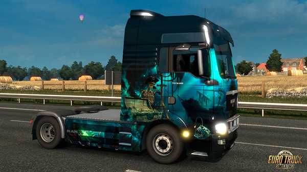 скриншот Euro Truck Simulator 2 - Pirate Paint Jobs Pack 2