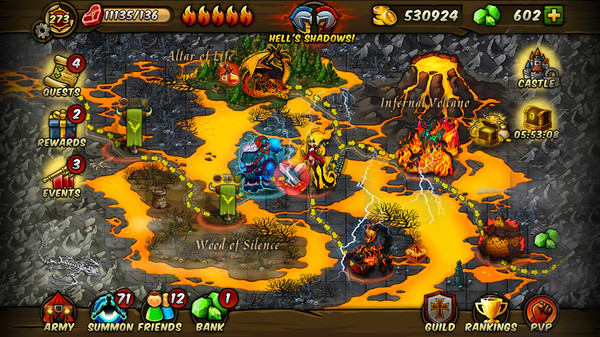 скриншот Forge of Gods (RPG) 2