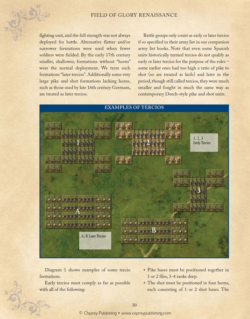 Sengoku Jidai – Field of Glory Renaissance Core Rules pdf Featured Screenshot #1