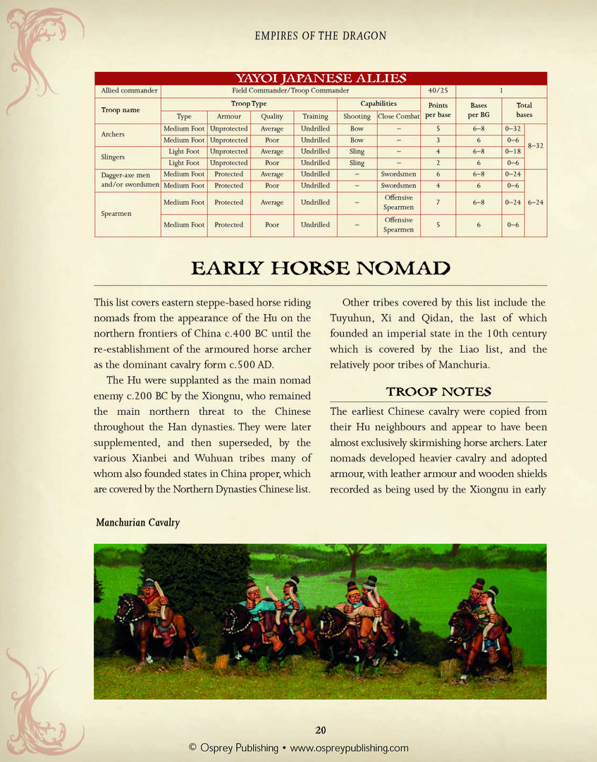 Sengoku Jidai – Empires of the Dragon Army Book pdf Featured Screenshot #1