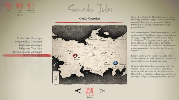 Sengoku Jidai – Genko Campaign (2nd Mongol Invasion of Japan 1281)